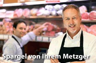 Spargeln von Ihrem Metzger